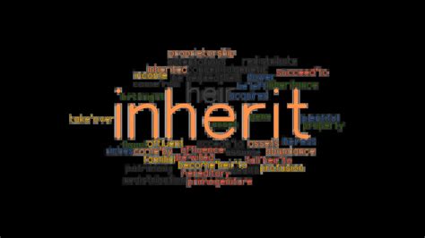 another word for inherit.